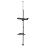 Equip Bodenstandhalter  37-70/1Tft 40Kg BodenDecke sw lite Retail 650621 4015867230954 94032080