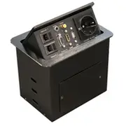 Equip Tischsteckdose Cee7/7 90-2Xrj45/Hdmi/Aux/Usb2.0/Vga  333341 4015867180907 85444290