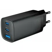 Gembird 3-Port 65W Gan Usb Pd Tīkla Lādētājs  Ta-Uc-Pdqc65-01-Bk 8716309128650