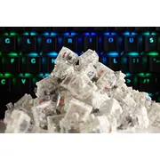 Glorious Kailh Speed Silver slēdži 120 gab.  Gakc-070 0857372006457 Kai-Silver