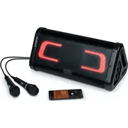 Skaļrunis Bigben Big Ben Bluetooth ar 2 mikrofonu Party Kbox karaoke apgaismojumu 200W  Partybtipkbox 3499550387056