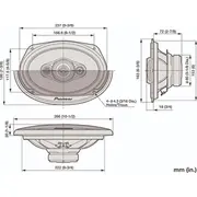 Automašīnas skaļrunis Pioneer Ts-A6961F  1027456 884938509497