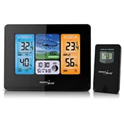 Greenblue Gb526 digitālā laika apstākļu stacija Black ar bateriju  5902211108191 Urpgrbdsp0002