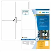 Herma Etik. A4 Outdoor Klebefolie weiß 99,1X139 mm  160 St. 9539 4008705095396 39191080