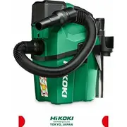 Rūpnieciskais putekļu sūcējs Hikoki Hikoki.vacuum Cleaner 18V Rp18Dlaw4Z 6L L  4966376413867