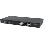 Slēdzis Intellinet Network Solutions Gigabit 16X 1000Mbps Rj45 Poe/Poe 220W Rack 19 560993  0766623560993