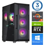 Intop Ryzen 5 3600 16Gb 500Ssd M.2 Nvme Rtx3050 6Gb Win11  T207411567438 T267438Wh