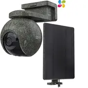 Ip kamera Ezviz akumulatora āra Cs-Eb8/Sp Ranger ar saules paneli komplekts 4G/Lte, Wifi 2.4Ghz, 4K, 8Mp, 4 mm, Ip65  moro 6941545643281
