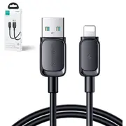 Joyroom Usb - Lightning kabelis Multi-Color sērija A14, 480Mb/S, 2.4A, 1.2M, Black S-Al012A14B  Jr-S-Al012A14B 6956116748289