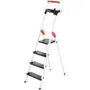 Kāpnes mājsaimniecības L100 Topline / alumīnija 4 pakāpieni  038050407 4007126017512