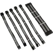 Kolink Core Adept pinuma kabeļa pagarinājuma komplekts - Black/Grey  Zuad-1284 5999094004771 Coreadept-Ek-Bgr