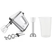Mikser Krups hand mixer 3Mix 9000 Gn9121 White/Silver, 750 watts  3016667247549
