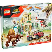Lego Jurassic World Gaisa misija ar kecalkoatlu un spinozauru 76976  05702017993294