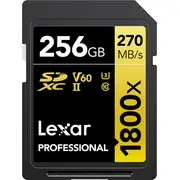 Lexar Sdxc 256Gb Professional 1800X Uhs-Ii U3 180/270 Mb/S  Lsd1800256G-Bnnng 0843367124510