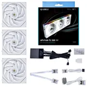 Lian Li Uni Fan Tl Series Lüfter, 3Er-Pack inkl. Controller - 120Mm, weiß  Luli-068 4718466014382 12Tl3W