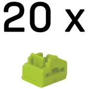 Lindy Rj45 Port Schlösser grün, 20 Stück  47895 4002888478953 39235090