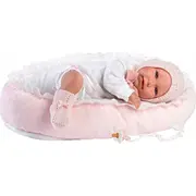Llorens 17488 Lelle bobas Mimi 42 cm Gultiņa  8426265174881
