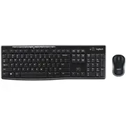 Logitech Wireless Combo Mk270, Schwarz, Kabellos via Usb-Empfänger, Uk Englisch, 920-004523  5099206039292 2920483