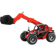 Bruder Manitou teleskopiskais iekrāvējs Mlt 633 Red/Grey  02125 4001702021252