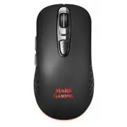 Mars Gaming Mmw2 Bezvadu Spēļu Pele ar Papildus Pogām / Rgb 3200 Dpi  4710562755077