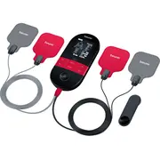 Masāžas aparāts Beurer Digital Tens / Ems Em 59 ar siltumu, masāžas Black Red  Em59 4211125646639 Hpbeumcem590000