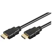 Monitoru piederums Goobay  High Speed Hdmi Cable with Ethernet Black 15 m 61164 4040849611643