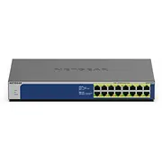 Netgear Gs516Pp 16 Port Gigabit Ethernet Lan Poe Switch 16X 260W, Plug-And-Play Netzwerk Switch, Desktop oder 19 Zoll Rack-Montage  Gs516Pp-100Eus 0606449149258 netne000135