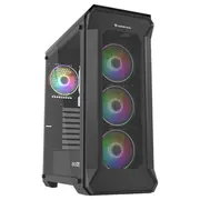 Genesis Irid 505 Argb Midi Tower Black, Transparent  Npc-1518 5901969420890 995733205