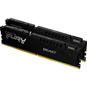 Atmiņa Kingston Fury Beast, Ddr5, 16 Gb, 5600Mhz, Cl40 Kf556C40Bbk2-16  0740617325935