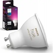 Philips Hue White and color ambiance Inteligentny reflektor punktowy Gu10  929003666501 8720169229754 20880198559