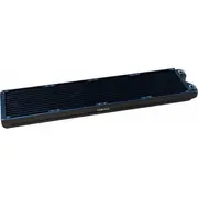 Phobya R27-S420 Radiator, 420 mm 18 Fpi, Kupferlamellen, 2X G1/4-Zoll-Anschlüsse  Black Wara-615 4049469346409