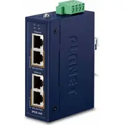 Planet rūpnieciska 2-Portu 10/100/1000T Gigabit Ethernet 10/100/1000 ar Poe atbalstu Blue  Ipoe-260 4711605284752