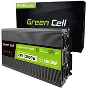 Przetwornica Green Cell Powerinverter Lcd 24V/230V 3000W/6000W Invgc24P3000Lcd  5904326374577 Zsagceprz0015