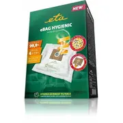 Putekļsūcēja piederums Eta  Vacuum cleaner bags Hygienic 960068010 Suitable for all , Gallet bagged vacuum cleaners and others The list attached, Number of 5 microfilter 155X145 mm Eta960068010 8590393258147
