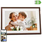 Ramka cyfrowa Arzopa D10 10.1 Ciemny brąz  5907085521947