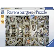 Ravensburger 5000 dāvanu puzle Kapelas Siksstīnas 174294  4005556174294