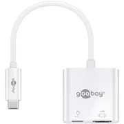 Rūteris Goobay  Usb-C Hdmi Adapter 4K 60 Hz 	62110 White 62110 4040849621109