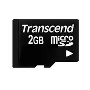 Sd microSD Card  2Gb Transcend w/adapter retail Ts2Gusd 0760557804871 85235110