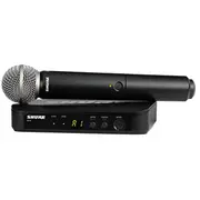 Shure Blx24E/Sm58-H8E - Bezvadu vokālais komplekts ar Sm58 mikrofonu  010-04-754 042406246958 Missuhmik0134