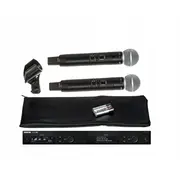 Shure Slxd24De/Sm58-G59 - dual digital wireless system with two transmitters/handheld microphones 470 514 Mhz  042406679343 Missuhmik0336