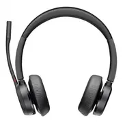 Austiņas Poly z mikrofonem Voyager 4320 Uc Stereo Usb-A Bt700 Adapter Charging Stand czarne  77Y99Aa