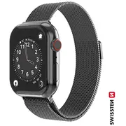 Swissten Metāla Siksniņa priekš Apple Watch 1/2/3/4/5/6/Se / 42 mm 44  46000211 8595217477209