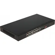 Switch Dahua Technology niezarządzalny S3218-16Et-135 16X10/100M 2X10/100/1000M Poe 2Xsfp Combo  6923172527882