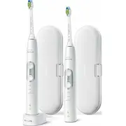 Elektriskā zobu birste Philips Sonicare Protectiveclean 6100 Hx6877/34 2 gab. White  8710103846918