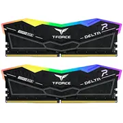 Team Group Dimm 32 Gb Ddr5-6400 2X 16 Dual-Kit Black, Ff3D532G6400Hc32Adc01, Delta Rgb, Intel Xmp, Amd Expo  Ff3D532G6400Hc32Adc01 765441868496