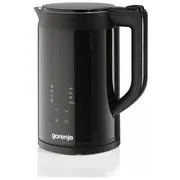 Tējkanna Gorenje  Kettle K17Dwdii Electric 2200 W 1.7 L Stainless Steel 360 rotational base Black 3838782780462