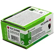 Toner Lexmark 70C2Hme Magenta Oryginał  0734646470988 leca70c2hme