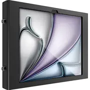 Compulocks iPad Air M2 13 2024 Apex drošības stiprinājums sienai - korpuss planšetdatoram stikla stiprinājums, telpai aizslēdzams augstas kvalitātes alumīnijs Black ekrāna izmērs 33.02 cm montāžas saskarne 100 x  13Apxb 810157341259
