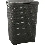 Veļas kaste Style 60L 44,8X34,1X61,5Cm tumši pelēka  0800707308 3253920707031