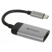 Verbatim Usb Type-C Male - Hdmi 10Cm 4K  49143V 023942491439
